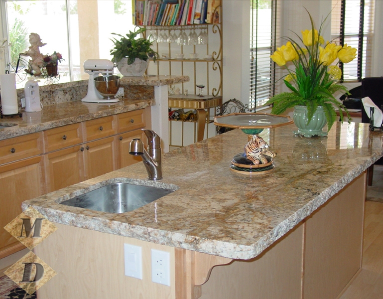 Classic Kitchen Granite Installation Portfolio - A Granite M.D